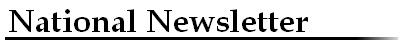  National Newsletter